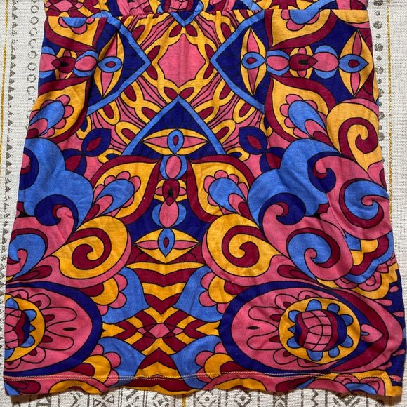 Women's Sativa Dress Swirly Tile Print Medium NWT - Picture 9 of 9